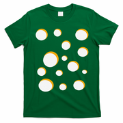 Cheese Costume Swiss Gouda Brie Cheddar Halloween T-Shirt - Irish Green