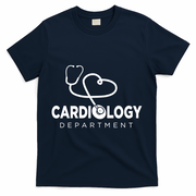 Cardiologist Cardiovascular Technologist And Cardiology Nurse Cute Gift T-Shirt - Navy