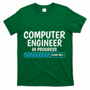 Computer Engineer In Progress Future Computer Engineer T-Shirt - Green
