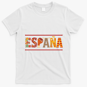 Colorful España Spanish Culture T-Shirt - White