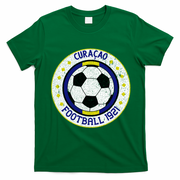 Curaçao Football 1921 Vintage Soccer Crest T-Shirt - Irish Green