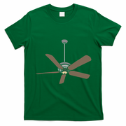 Ceiling Fan Lazy DIY Halloween Costume Funny Easy T-Shirt - Irish Green