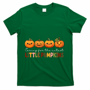 Caring For The Cutest Little Pumpkins T-Shirt - Green