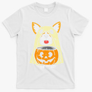 Corgi Ghost Halloween Costume for Dog Lovers T-Shirt - White