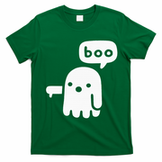 Chunky Ghost Of Disapproval Boo Halloween T-Shirt - Irish Green
