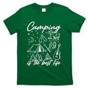 Camping Is The Best Life T-Shirt - Green