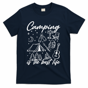 Camping Is The Best Life T-Shirt - Navy