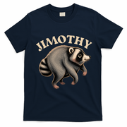 Charming Jimothy Raccoon Gift T-Shirt - Navy Blue