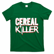 Cereal Killer Funny Halloween Costume T-Shirt - Irish Green