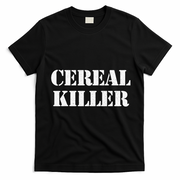 Cereal Killer Released Funny Halloween T-Shirt - Black