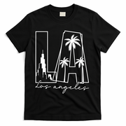Classic LA Los Angeles Logo T-Shirt - Black
