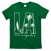 Classic LA Los Angeles Logo T-Shirt - Green