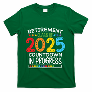 Countdown Loading Teacher T-Shirt - Green