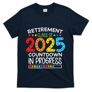 Countdown Loading Teacher T-Shirt - Navy