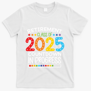 Countdown Loading Teacher T-Shirt - White