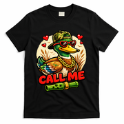 Call Me Duck Hunting T-Shirt - Black