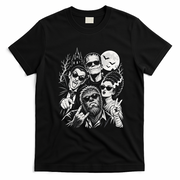 Cool Monsters Movie Vintage Sunglasses Halloween T-Shirt - Black