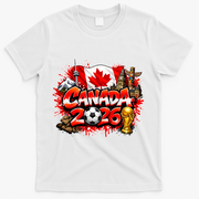 CANADA North America Soccer Tournament 2026 T-Shirt - White