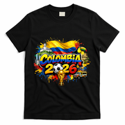 COLOMBIA North America Soccer Tournament 2026 T-Shirt - Black