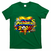 COLOMBIA North America Soccer Tournament 2026 T-Shirt - Green