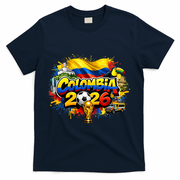 COLOMBIA North America Soccer Tournament 2026 T-Shirt - Navy