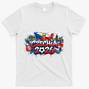 CZECHIA North America Soccer Tournament 2026 T-Shirt - White