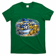 CURACAO North America Soccer Tournament 2026 T-Shirt - Green