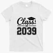 Class Of 2039 Graduation Celebration T-Shirt - White
