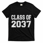 Class of 2037 grow with me T-Shirt - Black