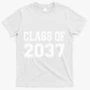 Class of 2037 grow with me T-Shirt - White