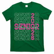 Class Of 2026 Senior 2026 Grad Graduate Graduation 2026 Gift T-Shirt - Green