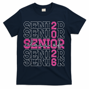 Class Of 2026 Senior 2026 Grad Graduate Graduation 2026 Gift T-Shirt - Navy