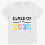 Class Of 2035 Future Graduate T-Shirt - White