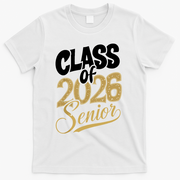 Class Of 2026 Senior T-Shirt - White