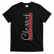 Class Of 2026 Senior 26 Graduation Gift Merch T-Shirt - Black