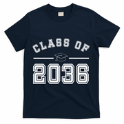 Class Of 2036 Graduation T-Shirt - Navy