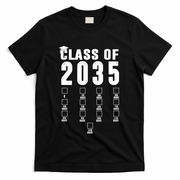 Class Of 2035 Graduation Countdown T-Shirt - Black