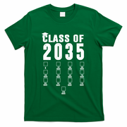 Class Of 2035 Graduation Countdown T-Shirt - Green
