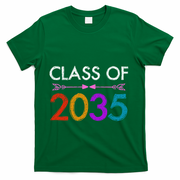 Class Of 2035 Cute Graduation T-Shirt - Green