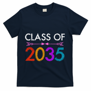 Class Of 2035 Cute Graduation T-Shirt - Navy
