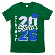 Class Of 2026 Senior 2026 Back To School 2025 Graduation T-Shirt - Green