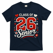 Class Of 2026 Senior Graduation T-Shirt - Navy