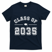 Class Of 2035 Graduation T-Shirt - Navy