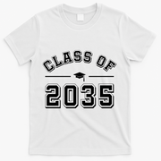 Class Of 2035 Graduation T-Shirt - White