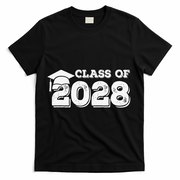 Class Of 2028 Senior Graduation 2028 T-Shirt - Black