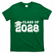 Class Of 2028 Senior Graduation 2028 T-Shirt - Green