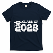 Class Of 2028 Senior Graduation 2028 T-Shirt - Navy