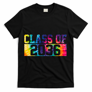 Class Of 2036 Graduation First Day Tie Dye T-Shirt - Black