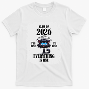 Class Of 2026 T-Shirt - White