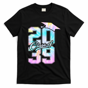 Class Of 2039 Grow With Me First Day Of School Graduation T-Shirt - Black